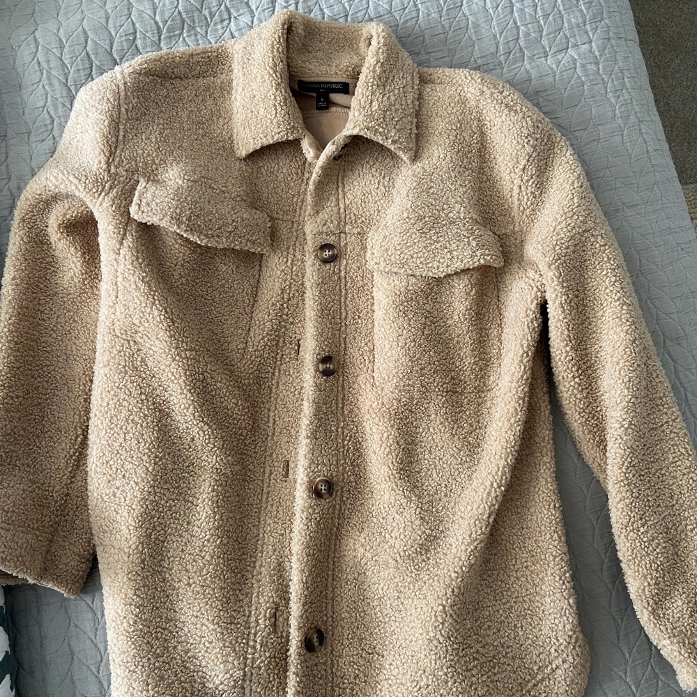 Sherpa shacket